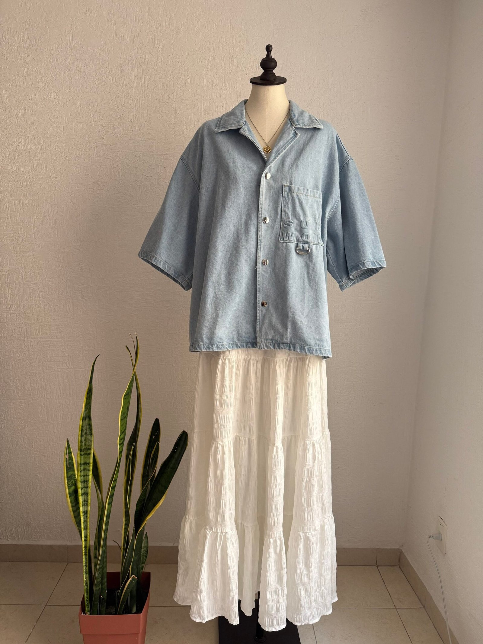 Camisa denim Naye ✨